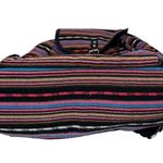 Steve Madden Mexican Blanket Backpack Unisex Woven Serape Baja Boho Bag Drawstring Hippie Photo 3