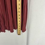 Tmg  1/2 Sleeve Midi Casual Dress Womens XL Red Photo 4