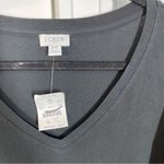 J.Crew NWT factory Black Tiered knit mini dress size xxl nwt preppy old money Photo 2