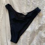 High Leg Black Bikini Bottoms Size M Photo 0