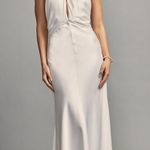 Francesca's Clara Criss-Cross Halter Wedding Dress Photo 0