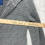 American Eagle AEO  Outfitters (M) Womens Gray Knit Wool Blend Sweater Jacket Photo 11
