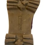 Sundance  Red Studded Lace Up Boots Photo 7