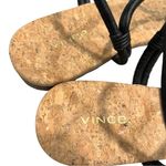 Vince  Black Leather Hazen Napa Slingback Gladiator Sandals Shoes size 10 Photo 3