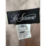 La Femme NWT  Light Blush Lace Embellished  Gown Formal Dress Mother of Bride Photo 4