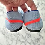 Rothy's The Point Soft Blue Orange Line Ballet Flats Size 8.5 Photo 11