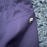 Fabletics  Women's Navy Silver Houndstooth Ultracool cropped Leggings size L Photo 2