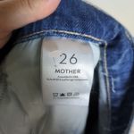 MOTHER Superior High Waisted Smokin Double Ankle in Broken Record Women's 26 Blue Photo 5