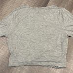 Aerie  Twist Front Cropped Long Sleeve tee Photo 5