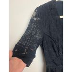 Free People  Mountain Laurel Black Midi Dress Sz. XS Photo 5