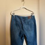 Brunello Cucinelli  The stitchless jean ankle crop sz 10 denim straight leg jeans Photo 6