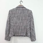 ZARA  Textured Double Tweed Breasted Blazer Classic Preppy Large Photo 2