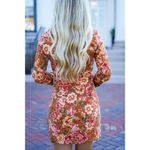 Show Me Your Mumu Outlaw Long Sleeve Dress in Garden Harvest Denim L NWT Photo 4