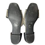 Market & Spruce SIZE 8 Aletta Raffia Flat - Stitch Fix Round Open Toe Low Heel Photo 6