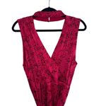 Alice + Olivia NEW NWT  Aggie Maxi Dress Bright Pink Multi Photo 4