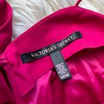 Victoria's Secret Victoria’s Secret Embellished Knife Pleat Magenta Dress Photo 8