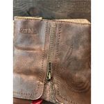 Von Dutch  Diamond Brown Boots Ankle Side Zip 7M Photo 4