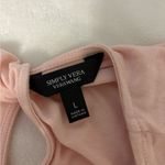 Vera Wang Simply Vera Pink Relaxed Short Sleeve Tee Photo 1