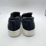 DONALD J. PLINER CELET RUCHING BLACK SUEDE SNEAKERS SHOES WOMENS SZ 7.5M Photo 3