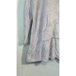 Disney Women's Fleece Soft Robe Hoodie Purple Fux Fur Long Sleeve Large Photo 3