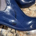 Ralph Lauren Pull on Rain Boot Blue Metallic Muck Boots Womens Sz 6 Photo 11