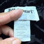 Jill Stuart Vintage Floral Velvet Spaghetti Strap Slip Black Dress Size 4 Photo 3