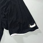 Cable & Gauge Woman NWT Size 3X Black w/ Ivory Piping Viscose Knit Top Blouse Photo 3