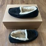 UGG  Ansley black suede fur slippers slides slip on shoes sneakers women's 7 Photo 7
