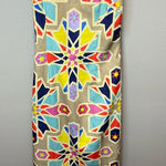 Mara Hoffman  Geometric Colorful‎ Open Back Column Maxi Dress Size Small Photo 0