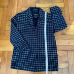 Madewell - Waffleback Shaw Blazer in Windowpane - Size XXS Photo 7
