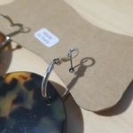 Rachel Comey 💕💕 Masha Acrylic Disc Earrings ~ Brown Tortoise NWT Photo 8