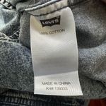 Levi's  Blue Denim Acid Wash Button Down Shirt 80s 90s Small Grunge Photo 7