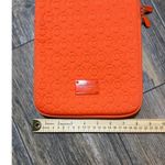 Michael Kors  Orange Monogram Tablet Ipad Zip Around Sleeve Pouch Case Neoprene Photo 3