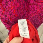 Likely  Women’s 4 Red Pink Spaghetti Strap Mini Dress Lace Romantic Photo 4