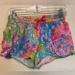 Lilly Pulitzer Lilly Pulitzer Run Around Shorts Luxletic Classic Multi Color Size XS Beach Gym Photo 0