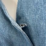 Free People x TRICIA FIX Split Denim Vest Size Extra Small Patchwork Halter NWT Photo 10