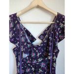 Free People Violet Visions Romper Floral Corduroy Size XS Photo 6