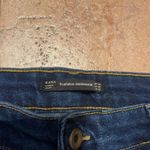 ZARA  embroidered ankle jeans Photo 3