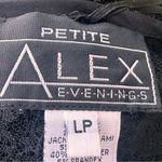 Alex Evenings  Black Lace Petite Jacket Photo 13