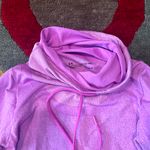 Under Armour Heat Gear Purple Cowl Neck Long Sleeve Stretchy Pullover Top XS Photo 1