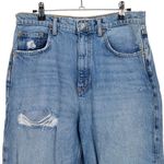Free People We the Free Lita Distressed High-Waisted Slim Leg Jeans Women's 29 Photo 2