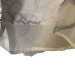 Ann Taylor  Tank Top Size Medium White‎ With Pink Brown Interlocked Hearts Lined Photo 3