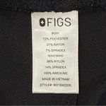 FIGS  Maternity Yola Skinny Scrub Pant XXL Black Straight Leg Cargo Nurse Comfy Photo 11