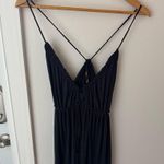 Free People •  • Women’s Boho Tank Top Faded Black/Charcoal Grey Photo 0