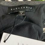 Sanctuary  Black & White Striped Sleeveless Cruise Vacay Short Dress Large Photo 9