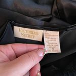 Victoria's Secret Vintage  Gold Label Women S Black Lace Trim Satin Slip Dress Y2K Photo 8