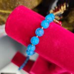 Anthropologie New Glass Beads Blue Bracelet (Unbranded) Photo 2