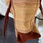 Bottega Veneta Brown Suede & Camel Color Tote Bag Photo 4