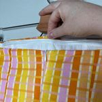 Peppermayo Girls Lunch Tube Mini Dress Splice Check Pattern Linen Blend US 6 Photo 3