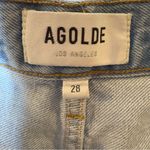 AGOLDE Minka Cargo Jeans Size 28 Realm Light Wash Photo 6